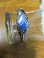 Lafayette woman's watch - silver with satin and polished