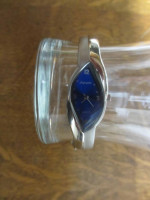 Lafayette woman's watch - silver with satin and polished