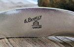 Vintage, genuine Ernest Benally, Navajo inlaid silver cuff, great condition!!
