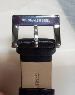 Dolce & Gabbana DW0507 Shout Logo Strap Black Dial watch, w/COA