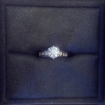 natural diamond engagement ring