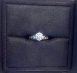 natural diamond engagement ring