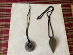 Blown Glass Pendant Necklaces