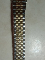 OEM Timex Two-Tone Stretch Stainless Steel Lady's Ladies Watch Band