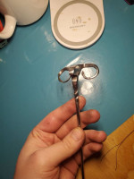 Rams head hairpin