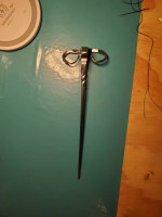 Rams head hairpin