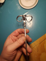 Rams head hairpin