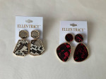 Snake Print Earrings