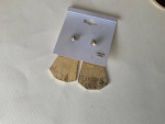 Snake Print Earrings