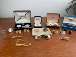 Swank Cufflinks/Tie Clasps Lot