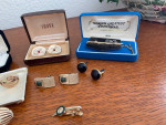 Swank Cufflinks/Tie Clasps Lot