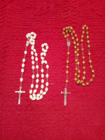 2 Beautiful rosery necklaces