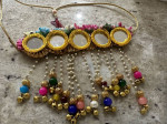 Floral Indian Jewellery Set