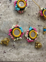 Floral Indian Jewellery Set