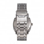 Nautis Stealth Bracelet Watch with Day/Date Silver/Nickel/Green