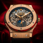 Hublot Classic Fusion Aerofusion Moonphase 18k King Gold