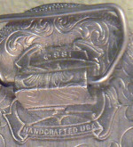 NEW Stunning Belt Buckle of Eagle under Moon SSI Arizona Handcraft USA