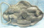 Vtg TAZ Belt Buckle as Biker Aviator Motorcycle