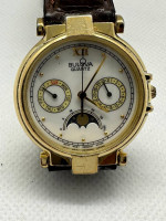 Vintage Bulova Quartz P9 Stainless Steel Base Water Resistance