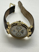 Vintage Bulova Quartz P9 Stainless Steel Base Water Resistance