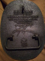 BELT BUCKLE ⭐ Solid Brass 'SOUTHFORK RANCH' Dallas Texas