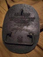 BELT BUCKLE ⭐ Solid Brass 'SOUTHFORK RANCH' Dallas Texas