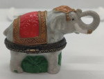 Midwest Of Cannon Falls Elephant Jewlery Trinket Box