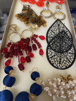 EARRINGS, NECKLACE, RING
