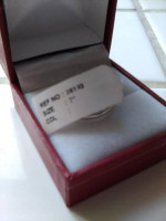 Fiery CZ Engagement Ring 1/2 ct!!