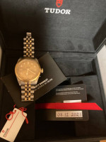 Tudor Gold and Steel Black Bay 36mm