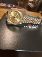 Tudor Gold and Steel Black Bay 36mm