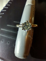 Diamond solitaire ring 0.70 CT high quality