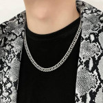 Firm Price! Brand New Stainless Steel 18" Cuban Link Chain Necklace