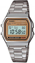 Men's Casio Classic Digital Metal Band Watch A158WEA-9