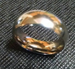 New tungsten wedding band ring size 13