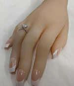 EGL certified With paperwork, 1.37ct Solitare Diamond Ring With 14k Wh