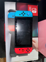 Nintendo switch blue and red