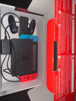 Nintendo switch blue and red