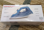 BLACK+DECKER Variable Control Compact Steam Iron - Blue & White