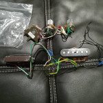 Fender American Deluxe Tele Pickups, pots, switch