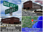 Your Local nc/sc PIANO STORE / FREE DLV / 12 YR WTY / 100% TRADE POLI