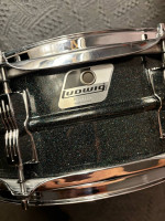 Ludwig acrolite USA made badge,rainbow soarkle 8-lug