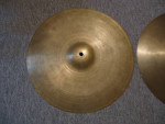 (2) AVEDIS ZILDJIAN GENUINE 15" TURKISH CYMBALS
