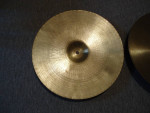(2) AVEDIS ZILDJIAN GENUINE 15" TURKISH CYMBALS