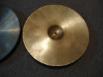 (2) AVEDIS ZILDJIAN GENUINE 15" TURKISH CYMBALS