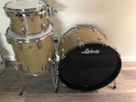 Ludwig Legacy Maple 24,12,16 Silver Glass Glitter