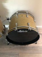 Ludwig Legacy Maple 24,12,16 Silver Glass Glitter