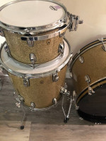 Ludwig Legacy Maple 24,12,16 Silver Glass Glitter