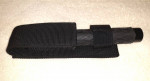 Expandable  baton and holder with belt loop for self defense