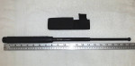 Expandable  baton and holder with belt loop for self defense